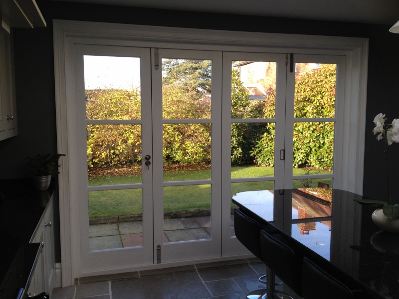 Our bi-fold doors are made to incorporate double glazed units