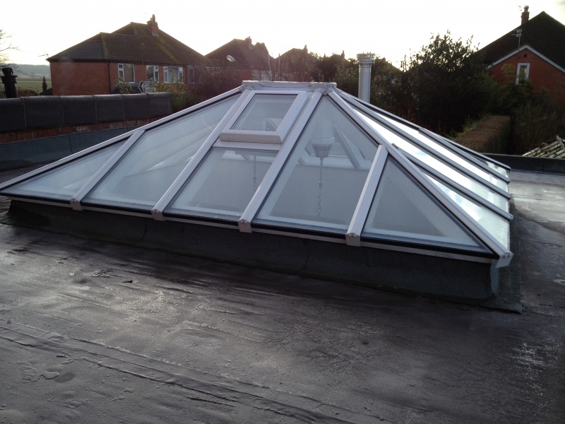 Our bespoke roof-light lets in natural light